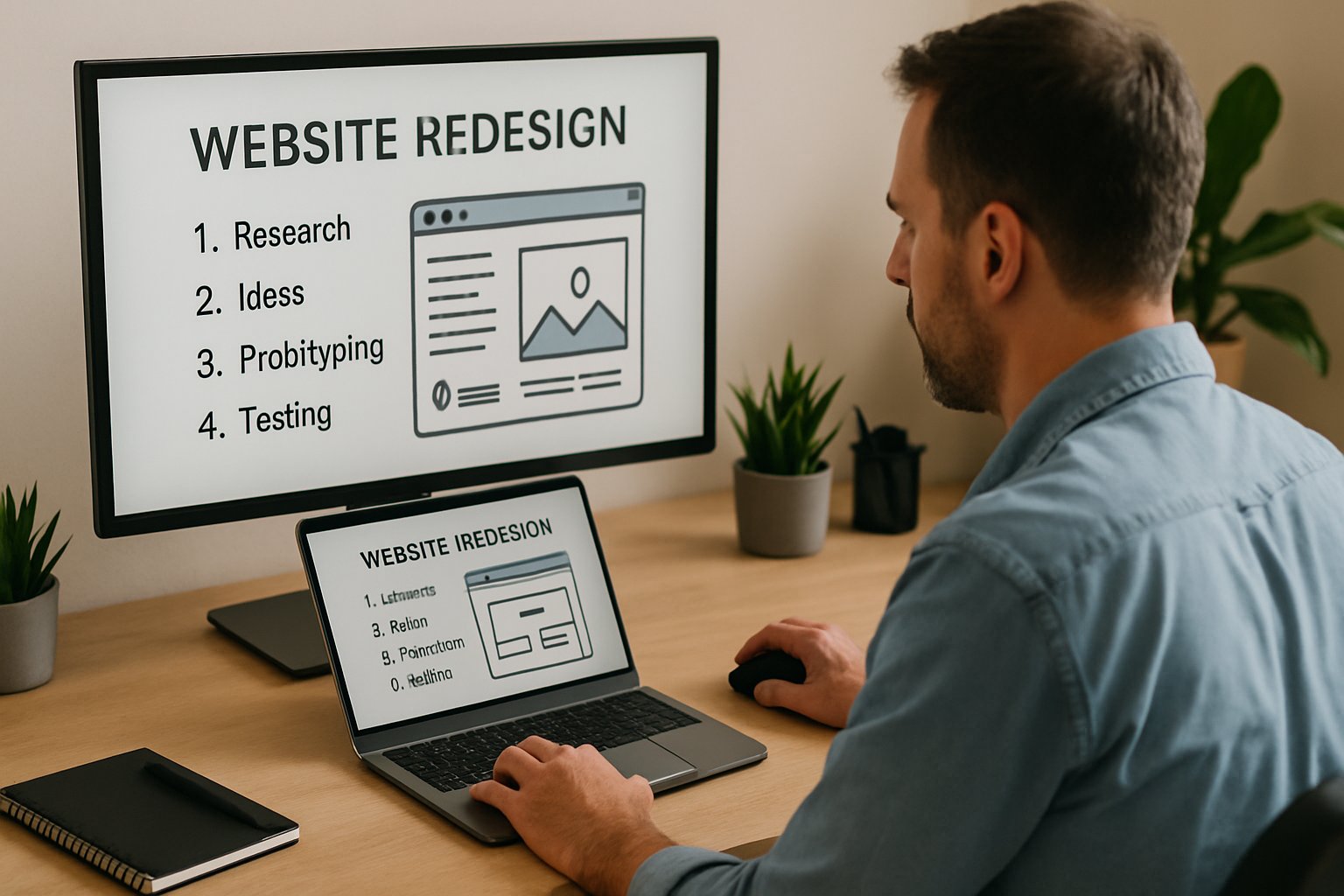 Passo a passo para fazer o redesign do seu site empresarial e aumentar conversões