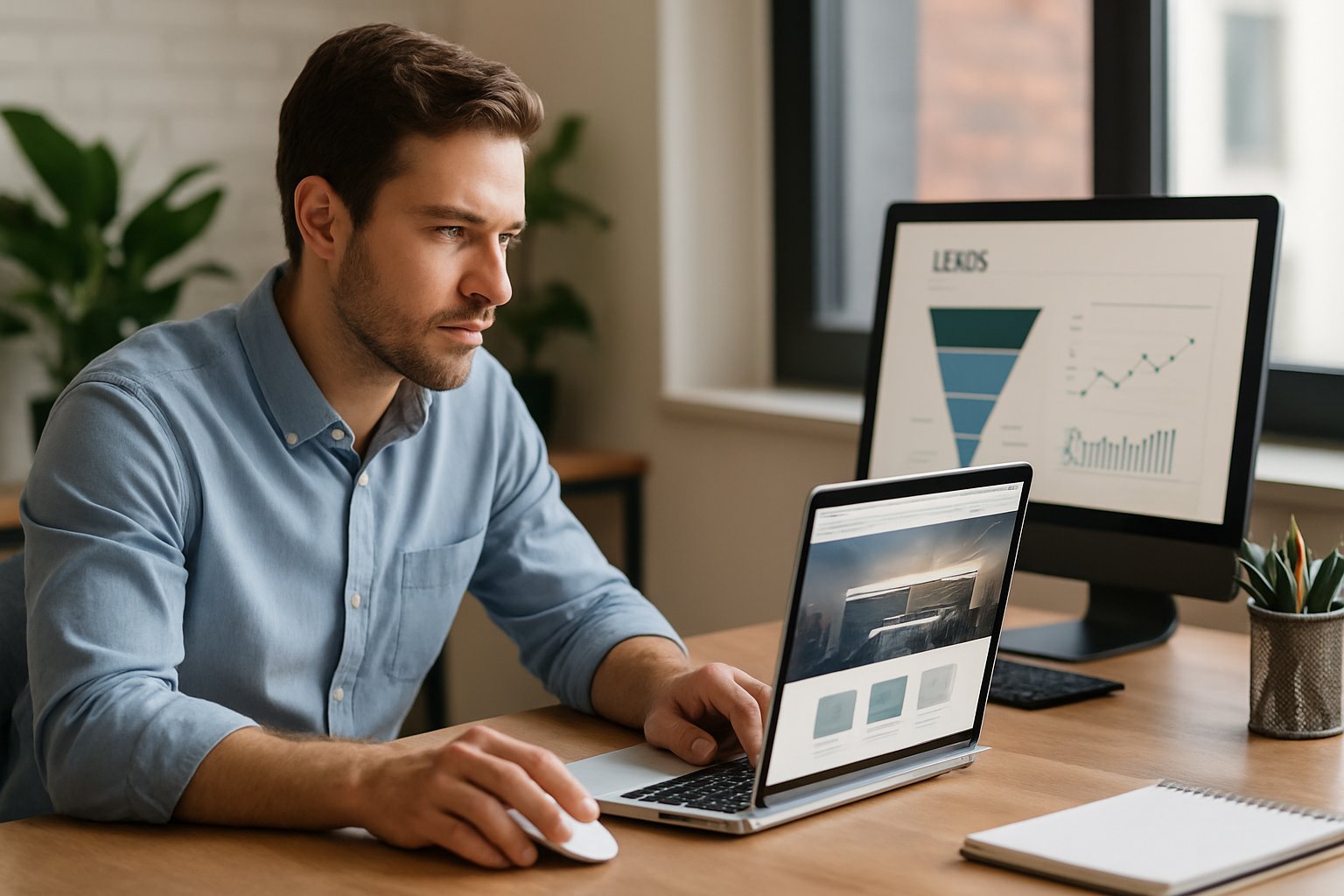 Por que criar um site profissional não é suficiente sem estratégias de geração de leads
